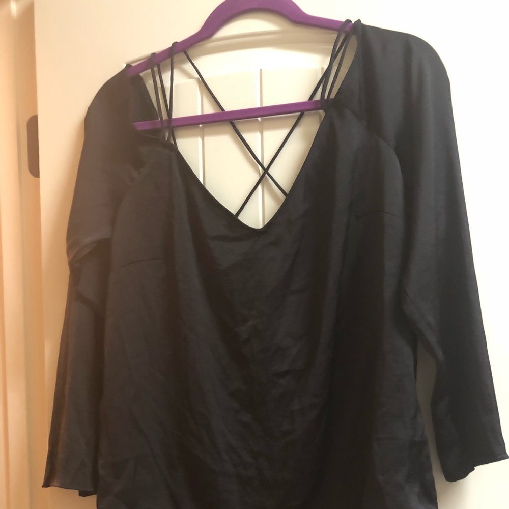 Black off the shoulder H&M blouse /Never worn
